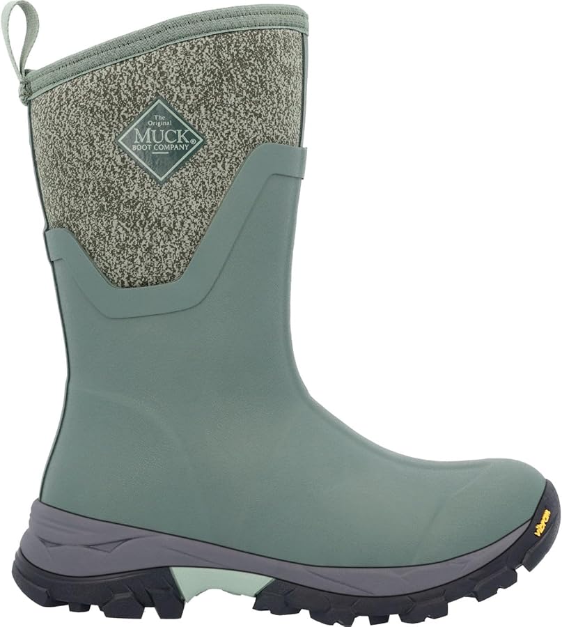 Amazon.com | MUCK Women's Arctic Ice Mid Boot + Vibram Arctic Grip